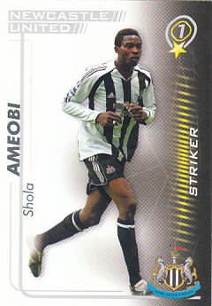 Shola Ameobi Newcastle United 2005/06 Shoot Out #249